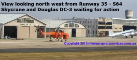 YMEN view north west from Runway 35