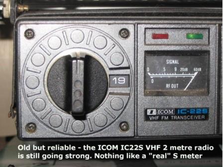 Olf faithful IC22S VHF rig